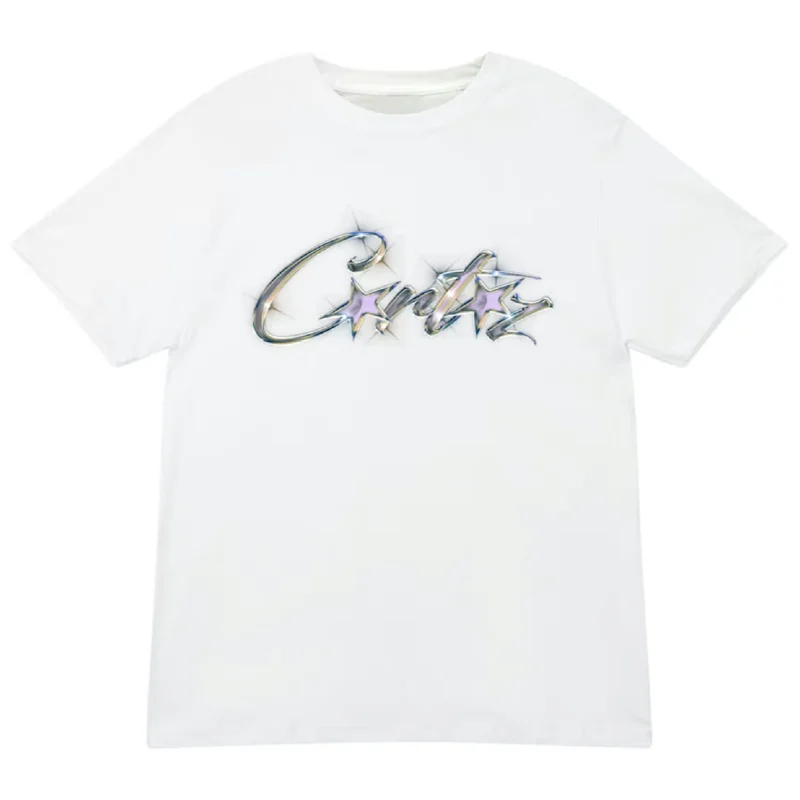 Corteiz Allstarz Sparkle T-Shirt – White