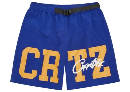 Corteiz Crtz Nylon Shorts – Blue