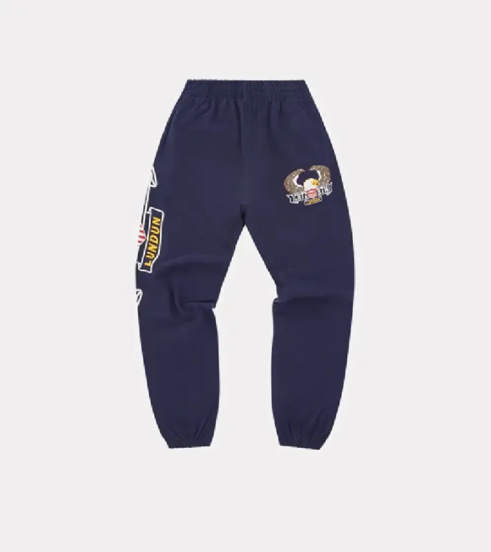 Corteiz Dipset Zip-Up Tracksuit – Navy-1