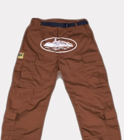 Corteiz Guerillaz Cargo Pants – Brown