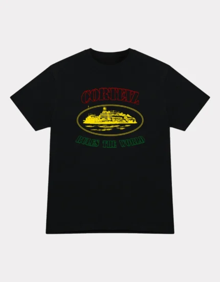 Corteiz OG Carni Alcatraz T-Shirt Black