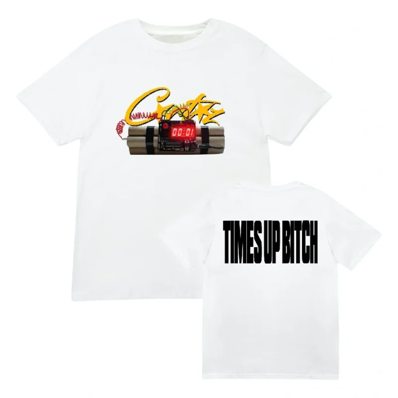 Corteiz OG Timebomb Tee White