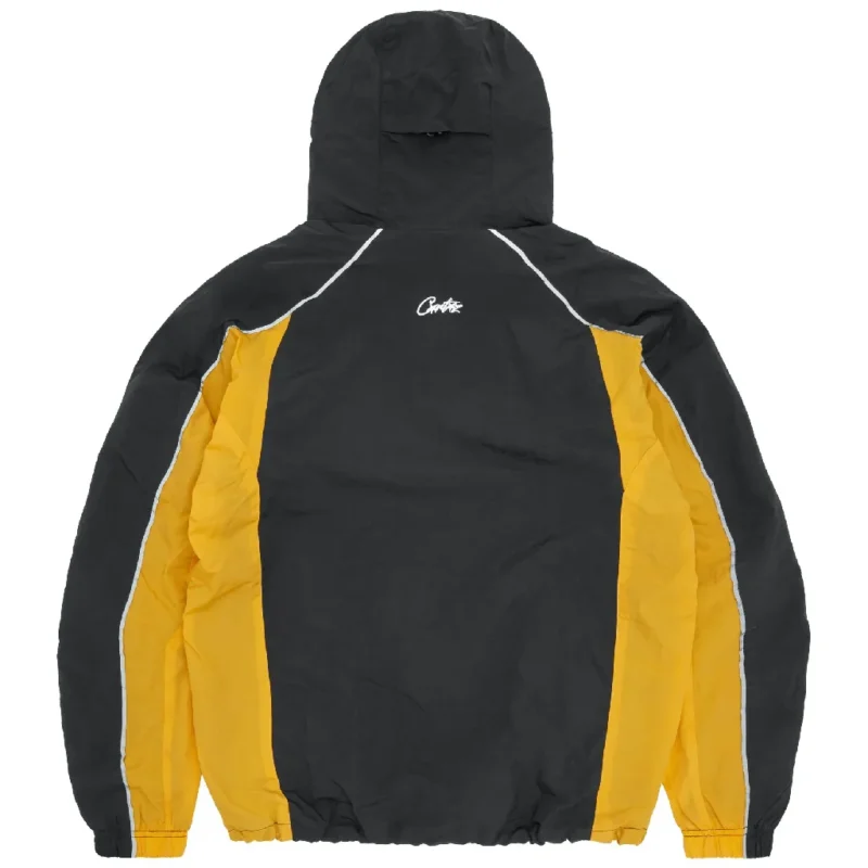 Corteiz Spring Jacket – Black/Yellow