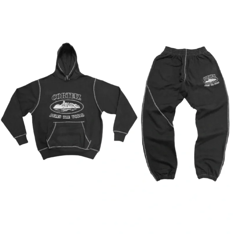 Corteiz Superior Tracksuit Black