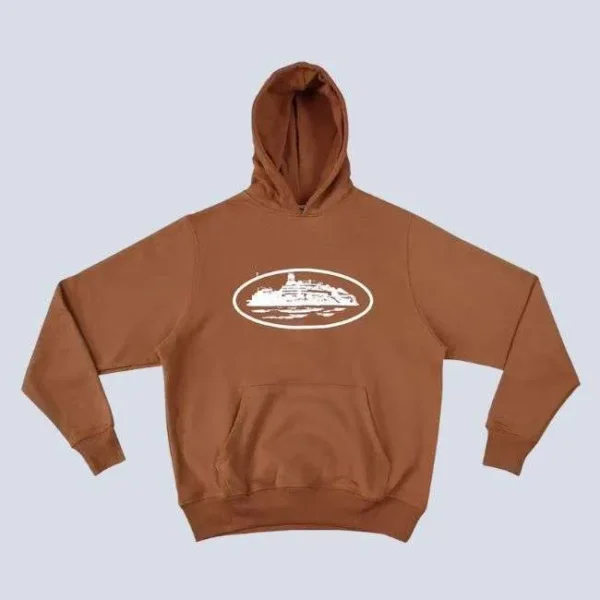 Corteiz Alcatraz Hoodie Hazel