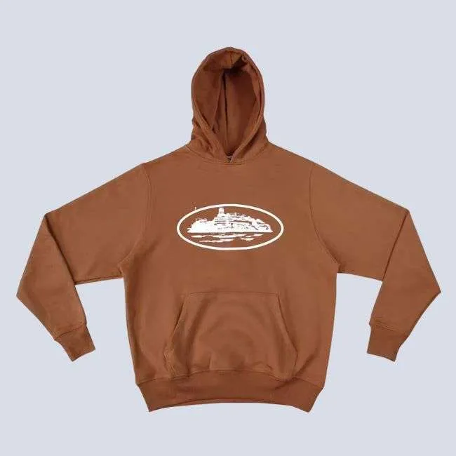 Corteiz Alcatraz Hoodie Hazel