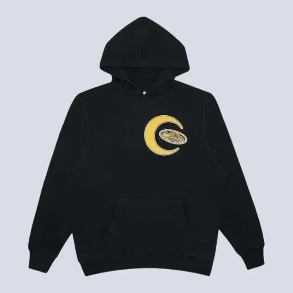 Corteiz Crescent Hoodie Black