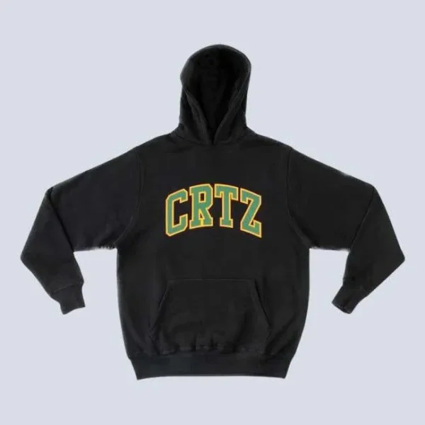 Corteiz Crtz Dropout Hoodie Black/Green