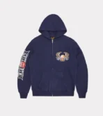 Corteiz Dipset Zip-Up Tracksuit Navy