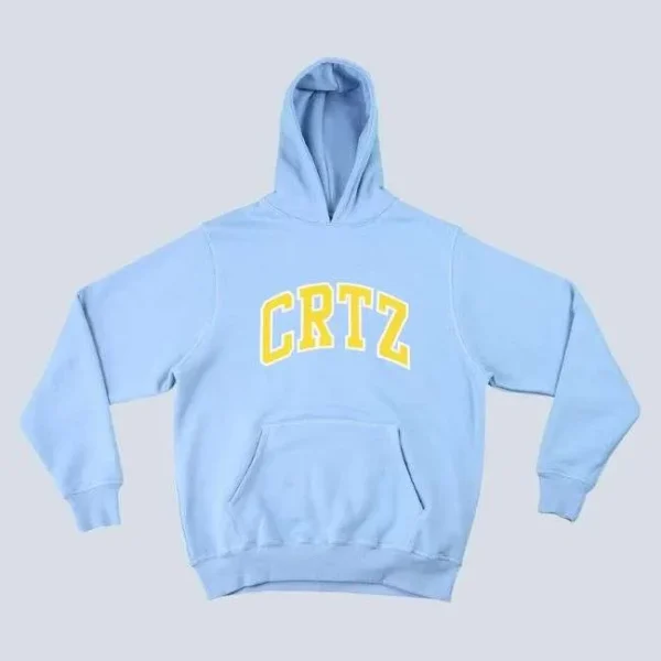 Corteiz Dropout Hoodie Baby Blue