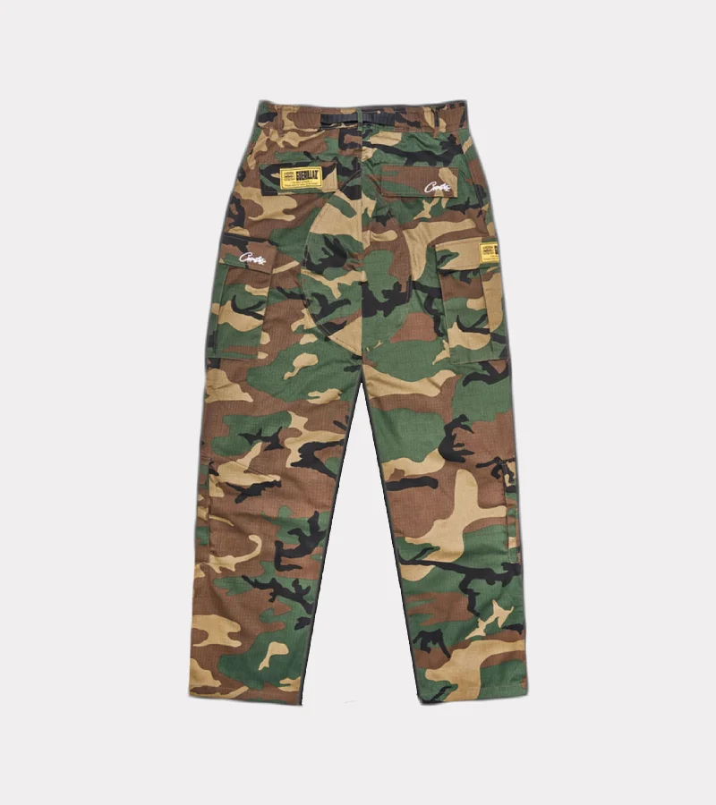 Corteiz Guerillaz Cargos Woodland Camo