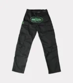 Corteiz Mula Guerillaz Black/Green Cargos