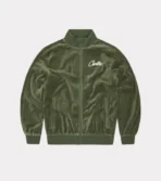 Corteiz VVS Velour Tracksuit Green