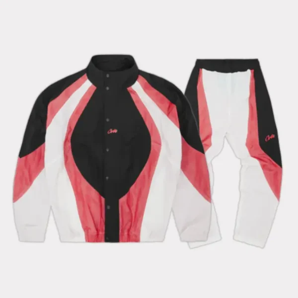 Corteiz Vertigo Shuku Tracksuit Black/Red