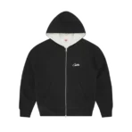 HMP THERMAL ZIP HOODIE [BLACK]